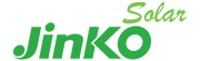 Jinko Solar Logo in grüner Schrift